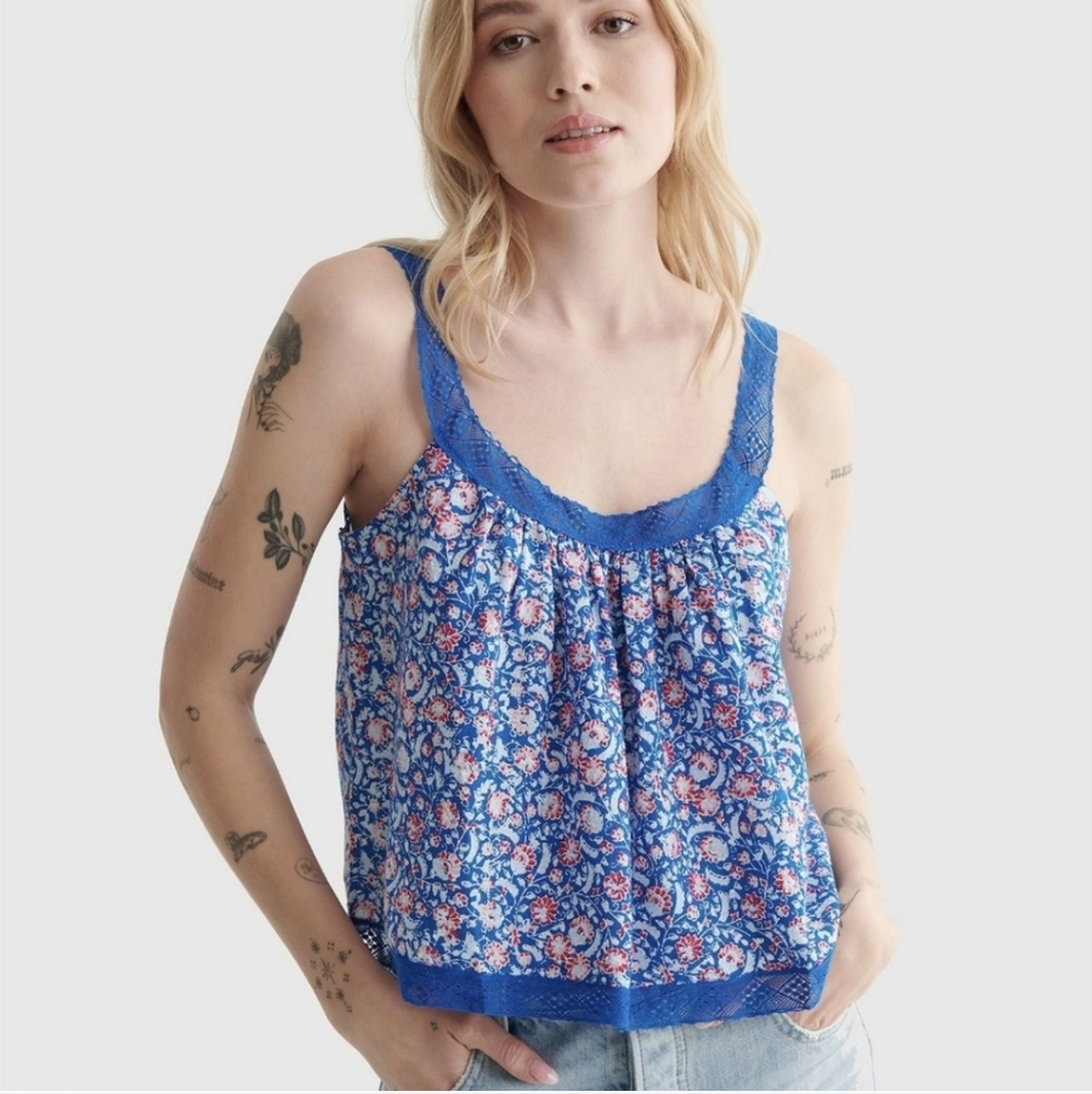 🆕 Lucky Brand Floral Tank Top
